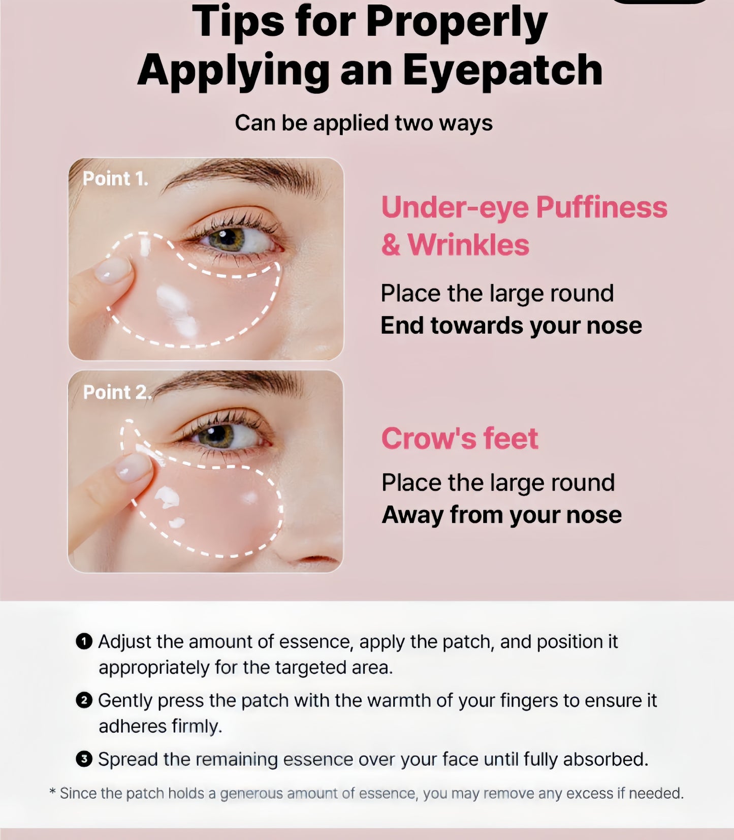Peptide Collagen Hydrogel Eye Patch