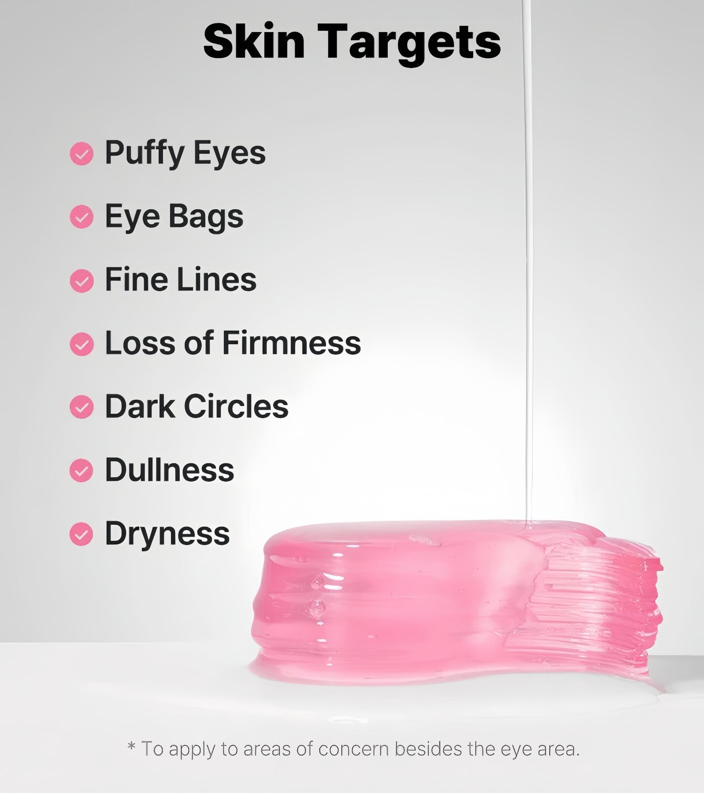 Peptide Collagen Hydrogel Eye Patch