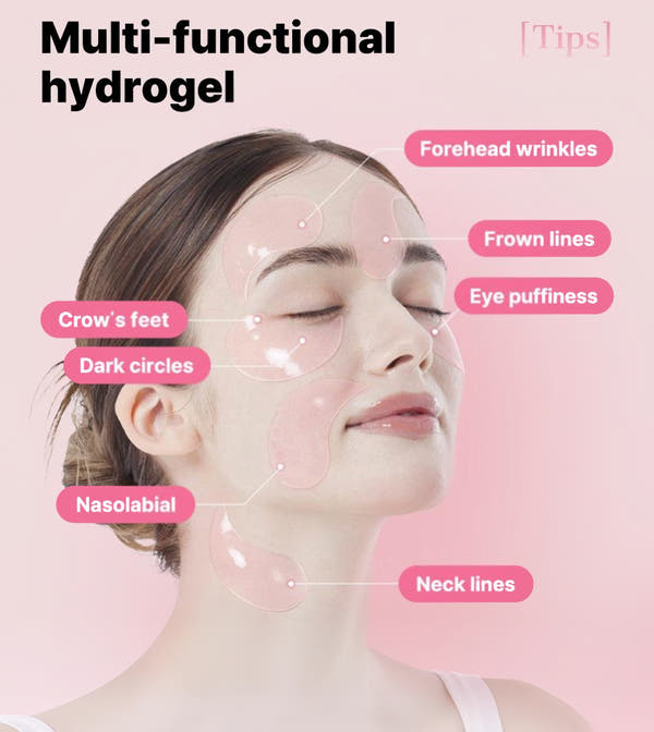 Peptide Collagen Hydrogel Eye Patch